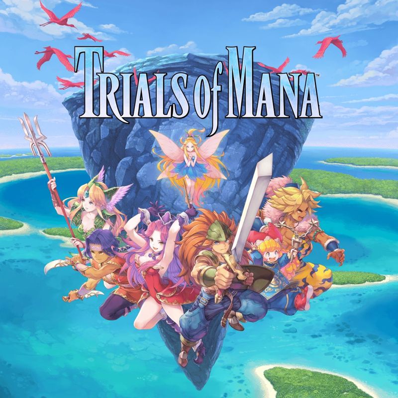 Front Cover for Trials of Mana (PlayStation 4) (download release)
