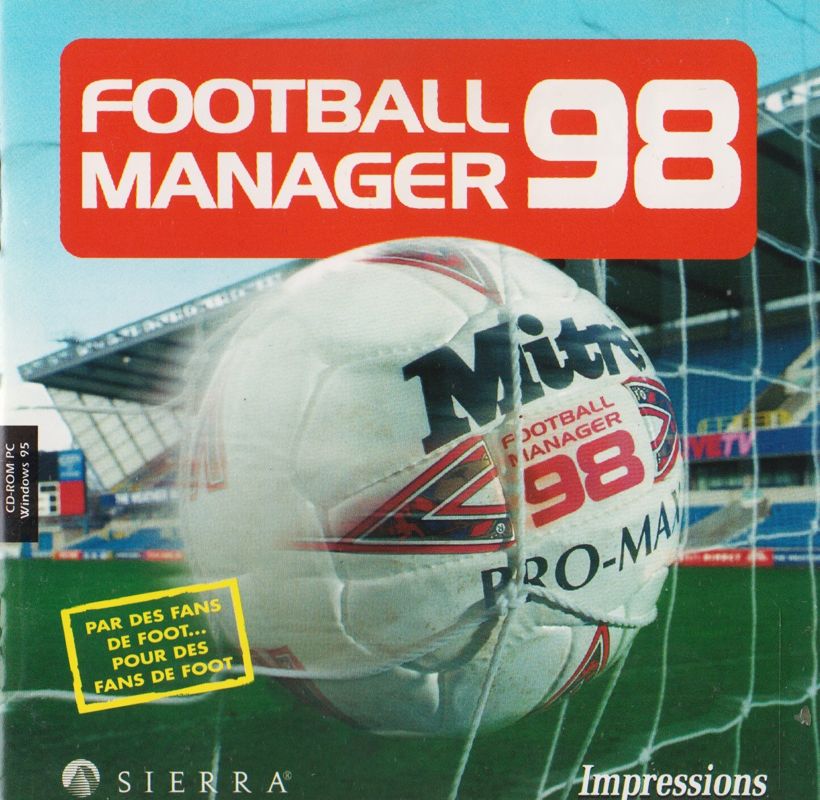 Other for Ultimate Soccer Manager 98 (Windows): Jewel Case - Front