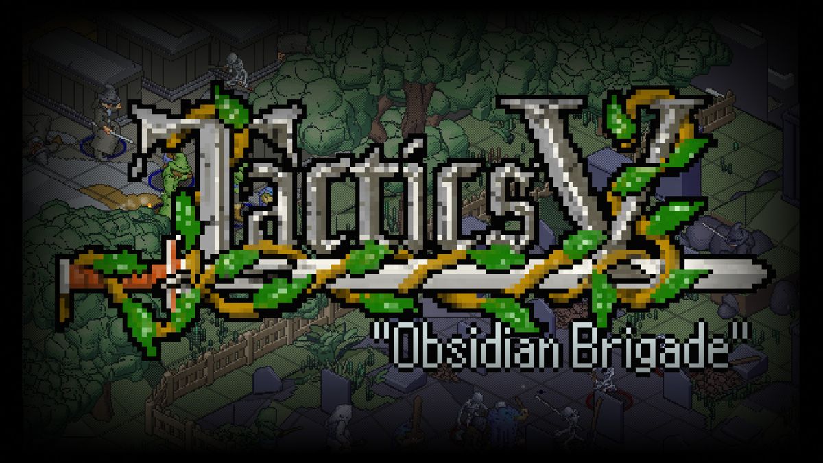 Front Cover for Tactics V: "Obsidian Brigade" (Nintendo Switch) (download release): 2nd version