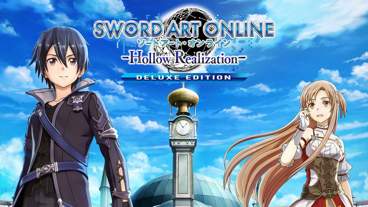 Front Cover for Sword Art Online: Hollow Realization - Deluxe Edition (Nintendo Switch) (download release): 2nd version