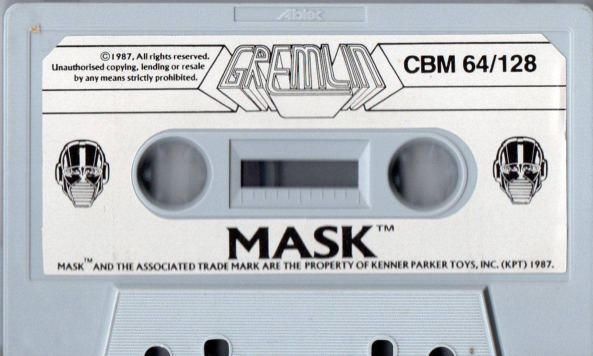 Media for MASK (Commodore 64)