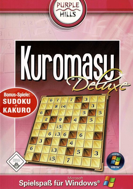 Front Cover for Kuromasu Deluxe (Windows) (Purple Hills release)