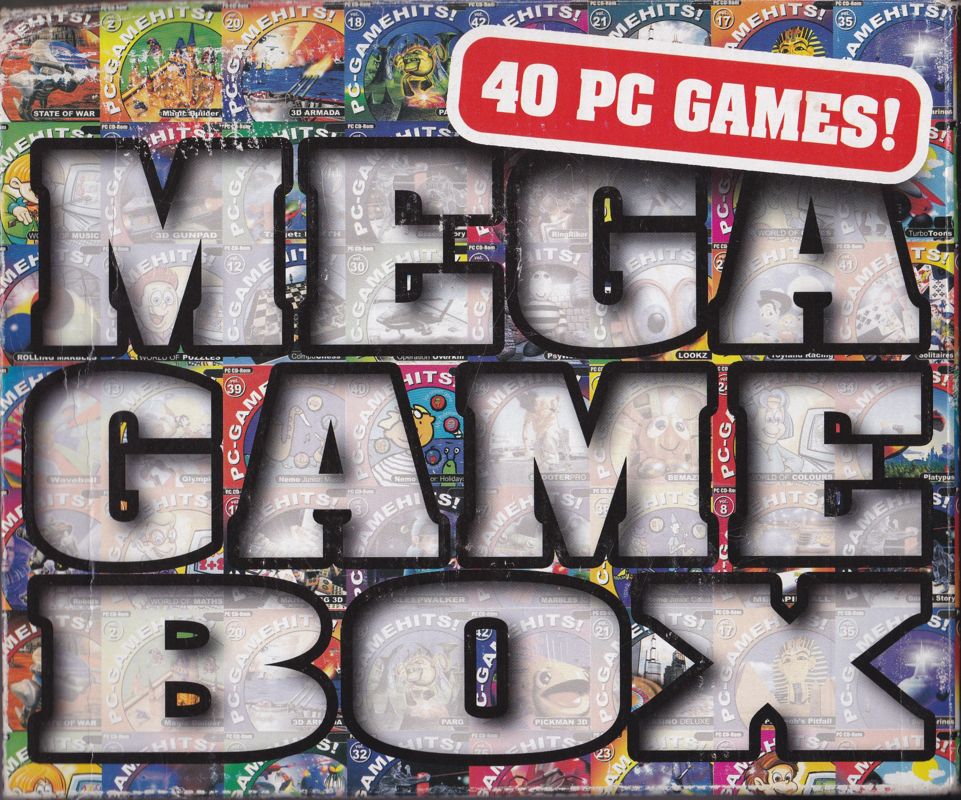 Back Cover for 40 PC Games: Mega Game Box (Windows)