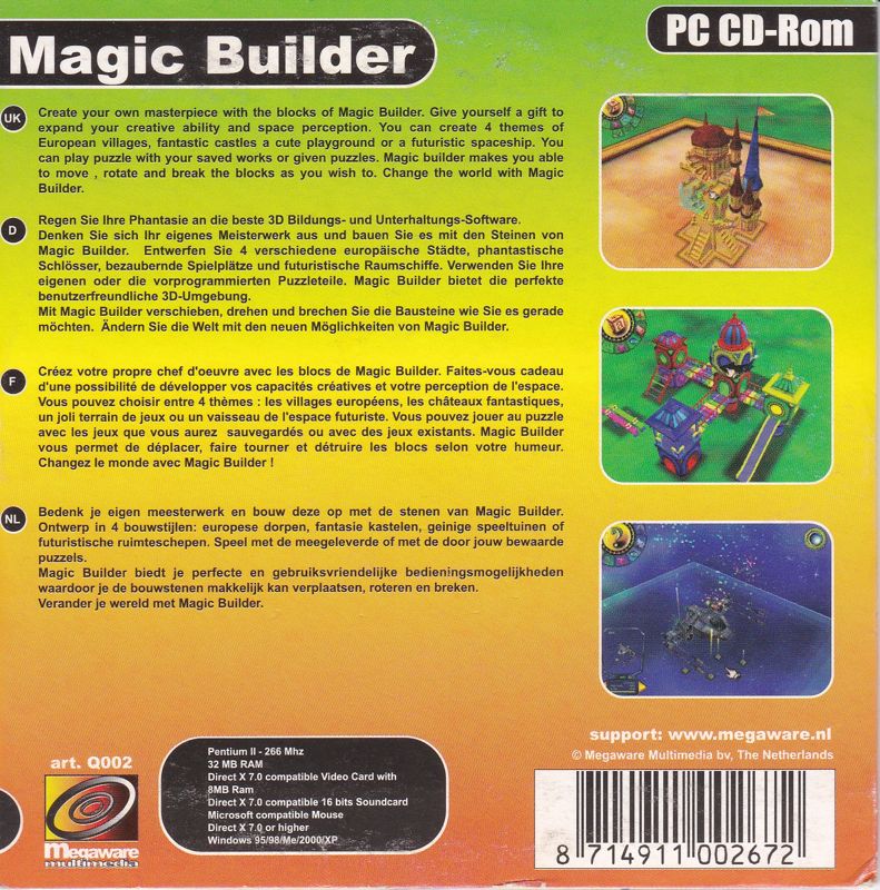 Other for 40 PC Games: Mega Game Box (Windows): Vol 2: Magic Builder- Back