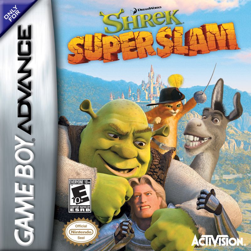 Front Cover for Shrek SuperSlam (Game Boy Advance)