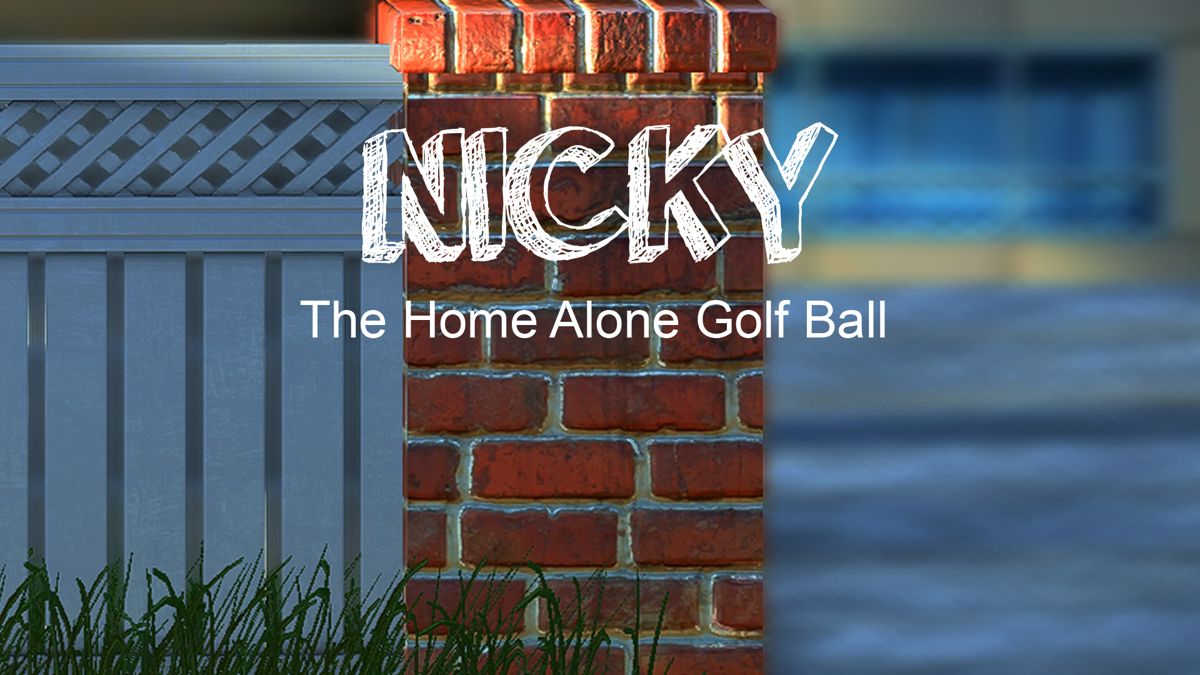 Front Cover for Nicky: The Home Alone Golf Ball (Nintendo Switch) (download release): 2nd version