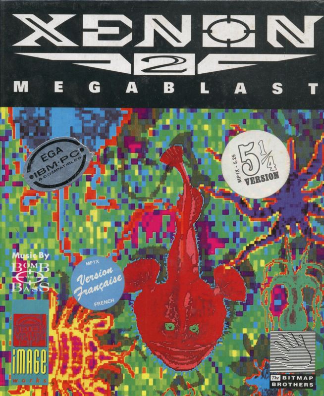Front Cover for Xenon 2: Megablast (DOS) (5.25" Release)