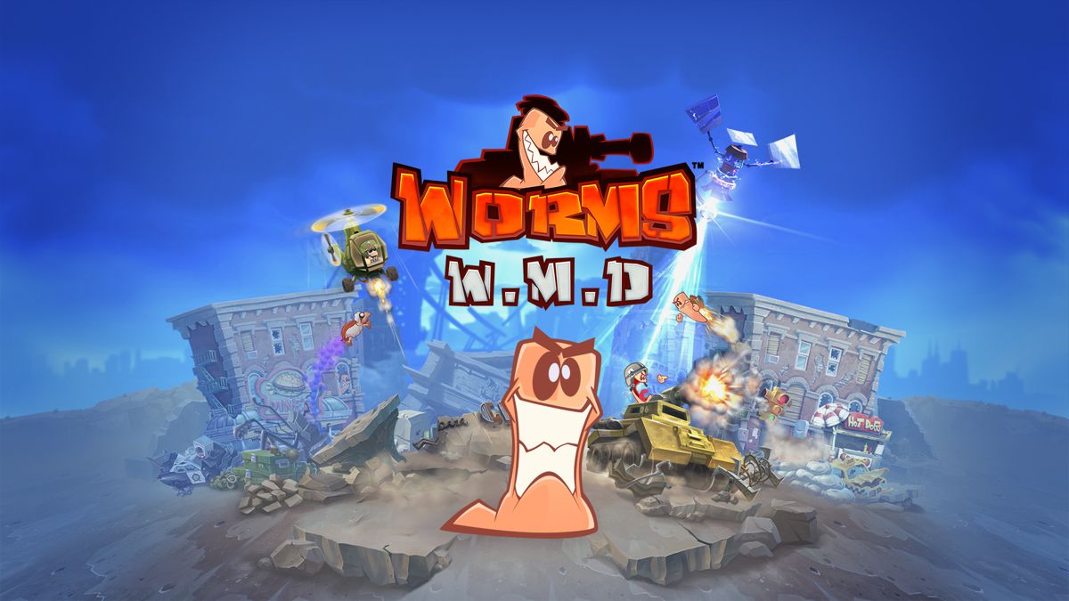 Front Cover for Worms: W.M.D. (Nintendo Switch) (download release): 2nd version