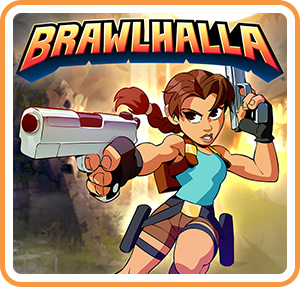 Front Cover for Brawlhalla (Nintendo Switch) (download release): Lara Croft 1st cover