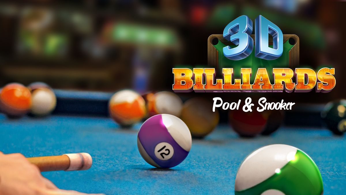 Front Cover for 3D Pool (Nintendo Switch) (download release): 2nd version