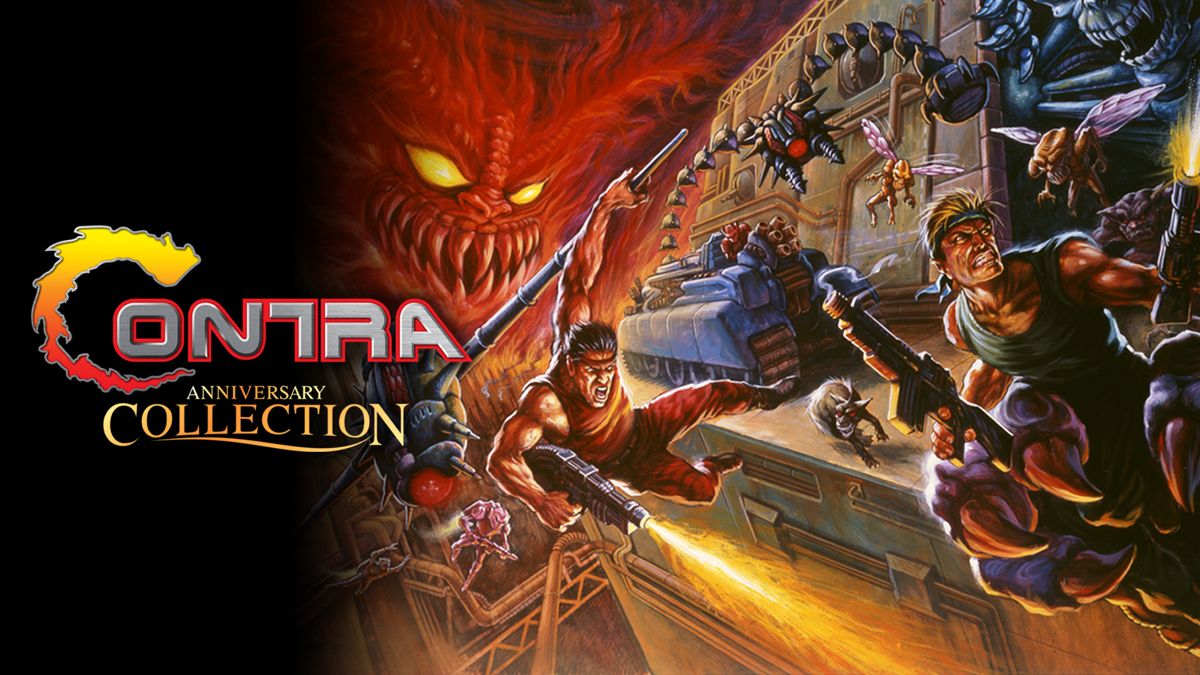 Front Cover for Contra: Anniversary Collection (Nintendo Switch) (download release): 2nd version