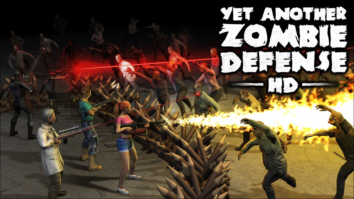 Front Cover for Yet Another Zombie Defense HD (Nintendo Switch) (download release): 2nd version