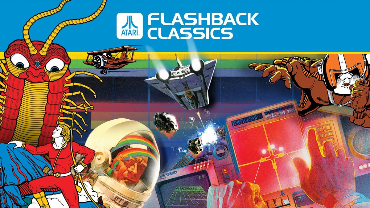 Front Cover for Atari Flashback Classics (Nintendo Switch) (download release): 2nd version