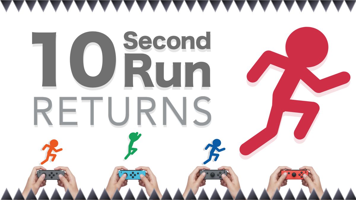 Front Cover for 10 Second Run (Nintendo Switch) (download release): 2nd version