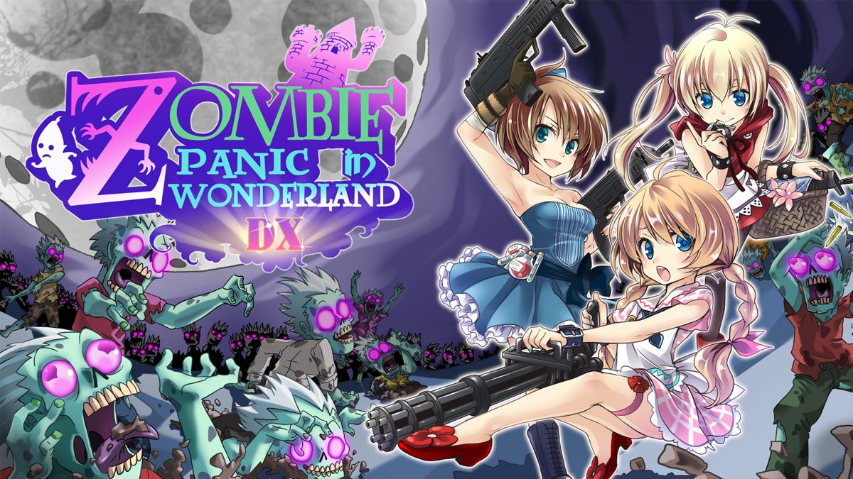 Front Cover for Zombie Panic in Wonderland DX (Nintendo Switch) (download release): 2nd version