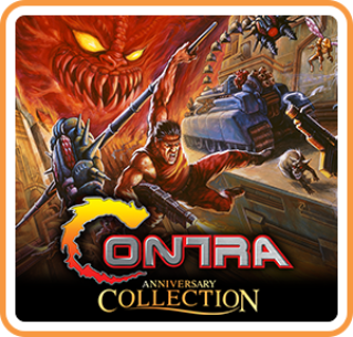 Front Cover for Contra: Anniversary Collection (Nintendo Switch) (download release): 1st version