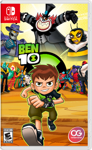 Front Cover for Ben 10 (Nintendo Switch) (download release): 1st version