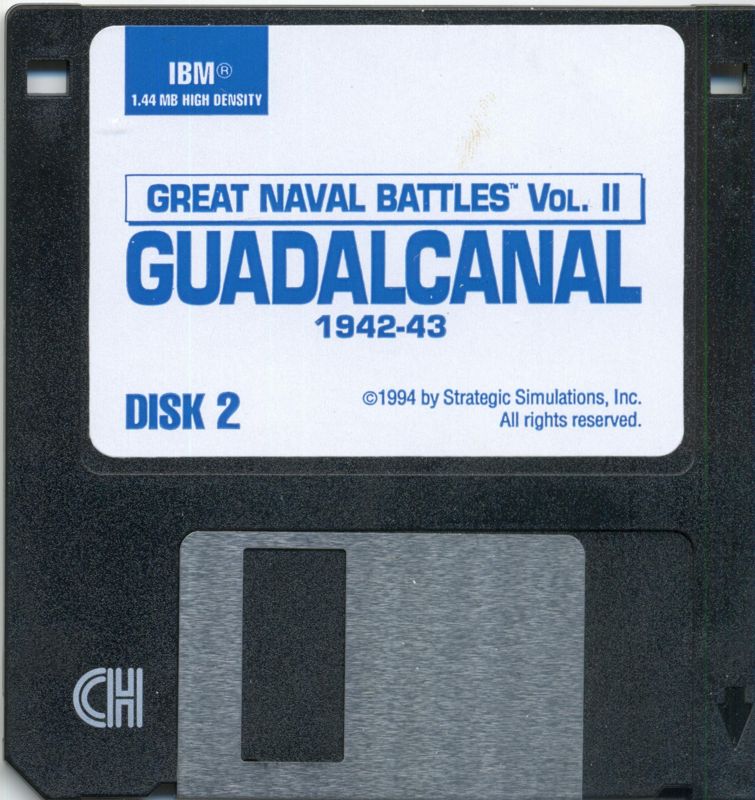 Media for Great Naval Battles Vol. II: Guadalcanal 1942-43 (DOS): Disk 2