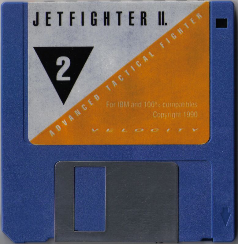 Media for JetFighter II: Advanced Tactical Fighter (DOS) (Dual-media release): 3.5" Disk 2