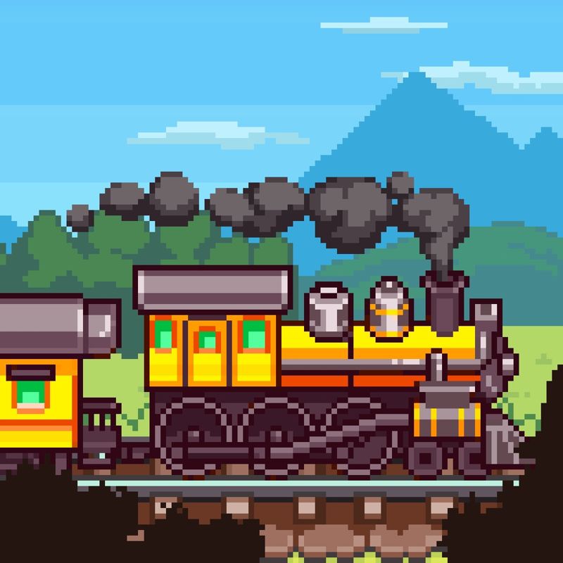 Front Cover for Tiny Rails (iPad and iPhone): 1st version