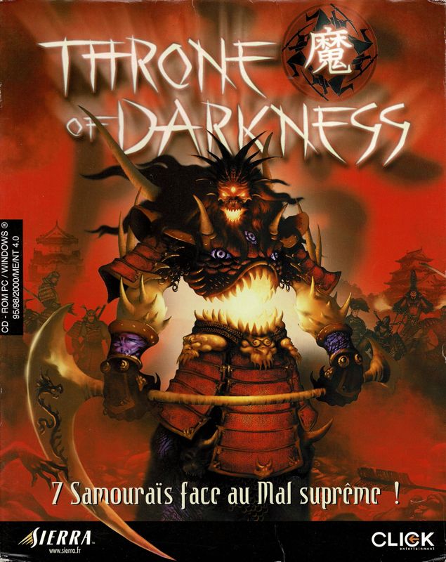 Front Cover for Throne of Darkness (Windows)