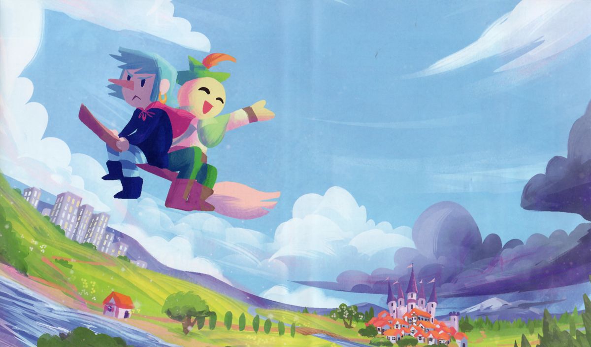 Inside Cover for Wandersong (PlayStation 4) (Limited Run Games edition)