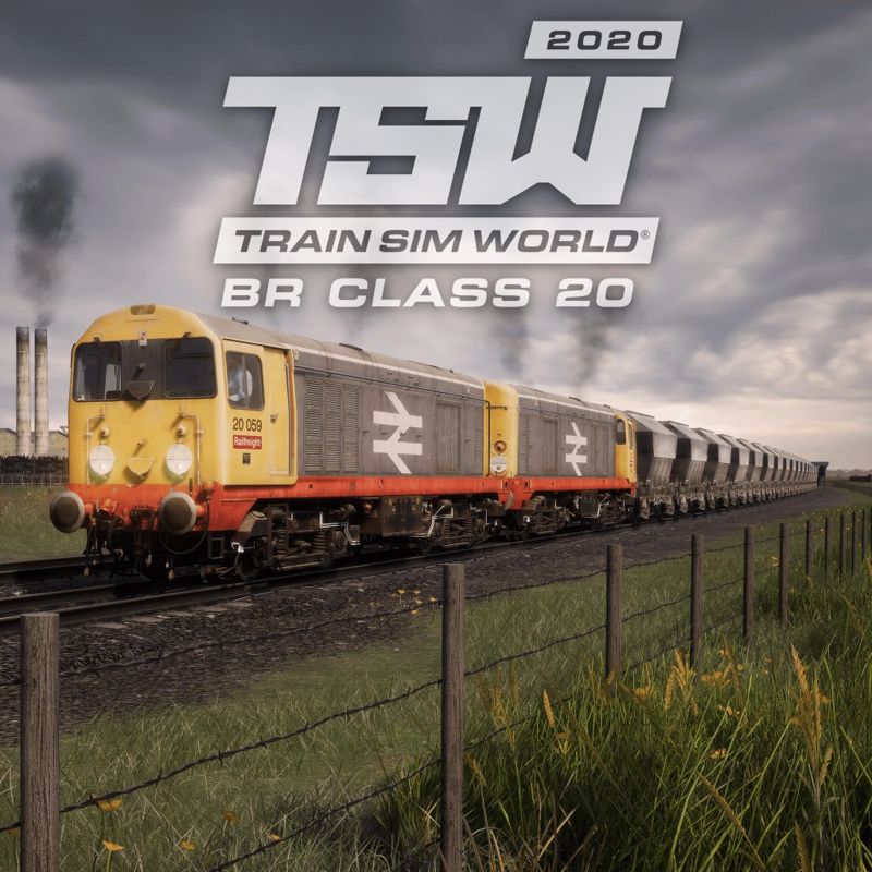 Front Cover for Train Sim World 2020: BR Class 20 'Chopper' (PlayStation 4) (download release)