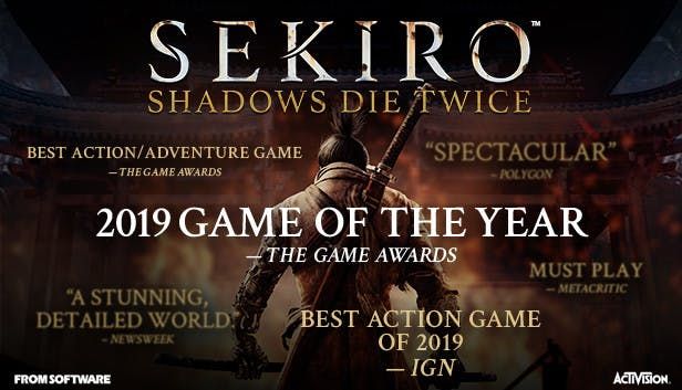 Sekiro Shadows Die Twice Cover Or Packaging Material Mobygames