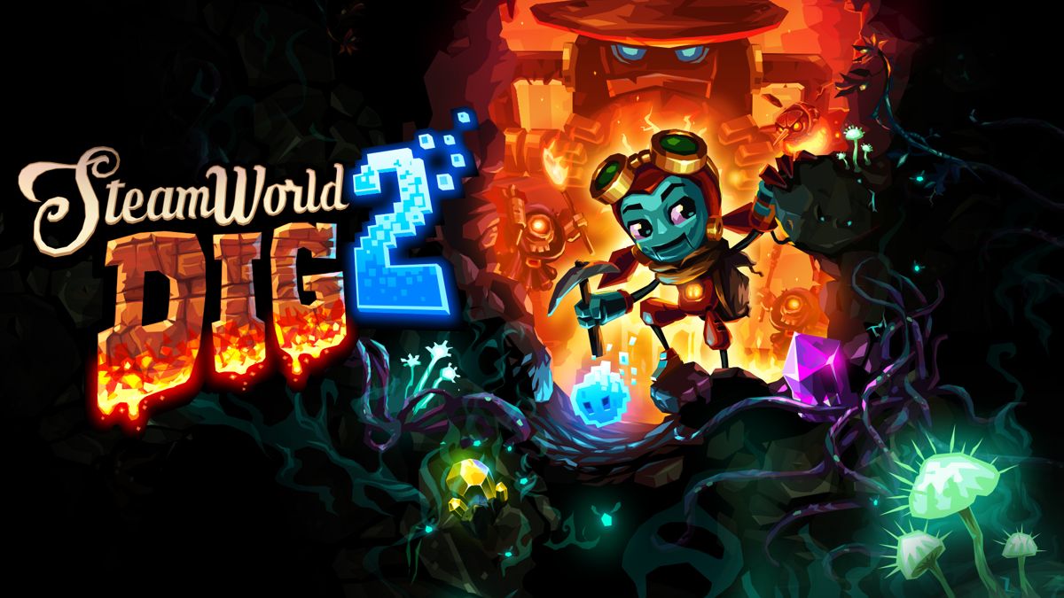 Front Cover for SteamWorld Dig 2 (Nintendo Switch) (download release): 2nd version