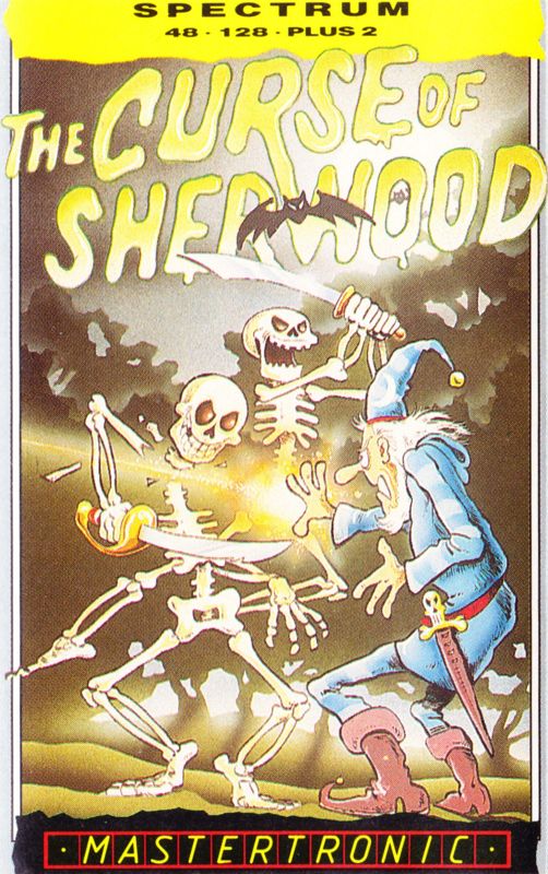 Front Cover for The Curse of Sherwood (ZX Spectrum)