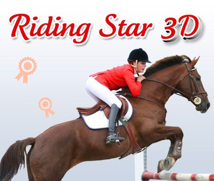 Front Cover for Riding Star 3D (Nintendo 3DS) (download release)