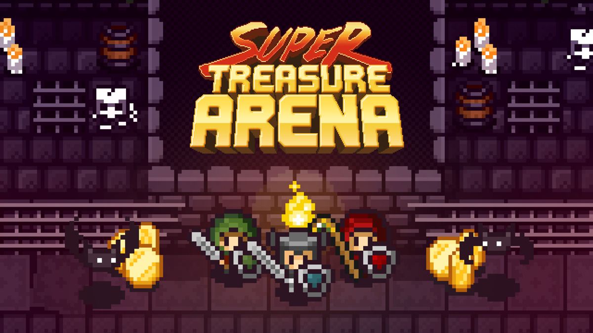 Front Cover for Super Treasure Arena (Nintendo Switch) (download release): 2nd version