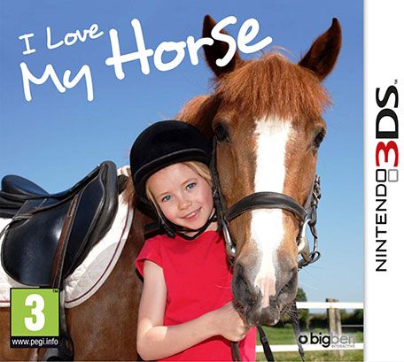Front Cover for I Love My Horse (Nintendo 3DS) (download release)