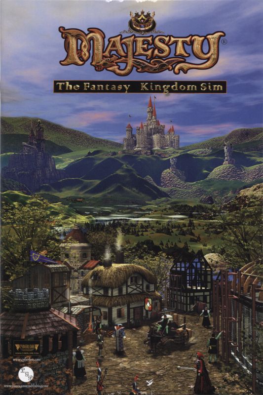 Manual for Majesty: The Fantasy Kingdom Sim - Gold Edition (Linux): Front