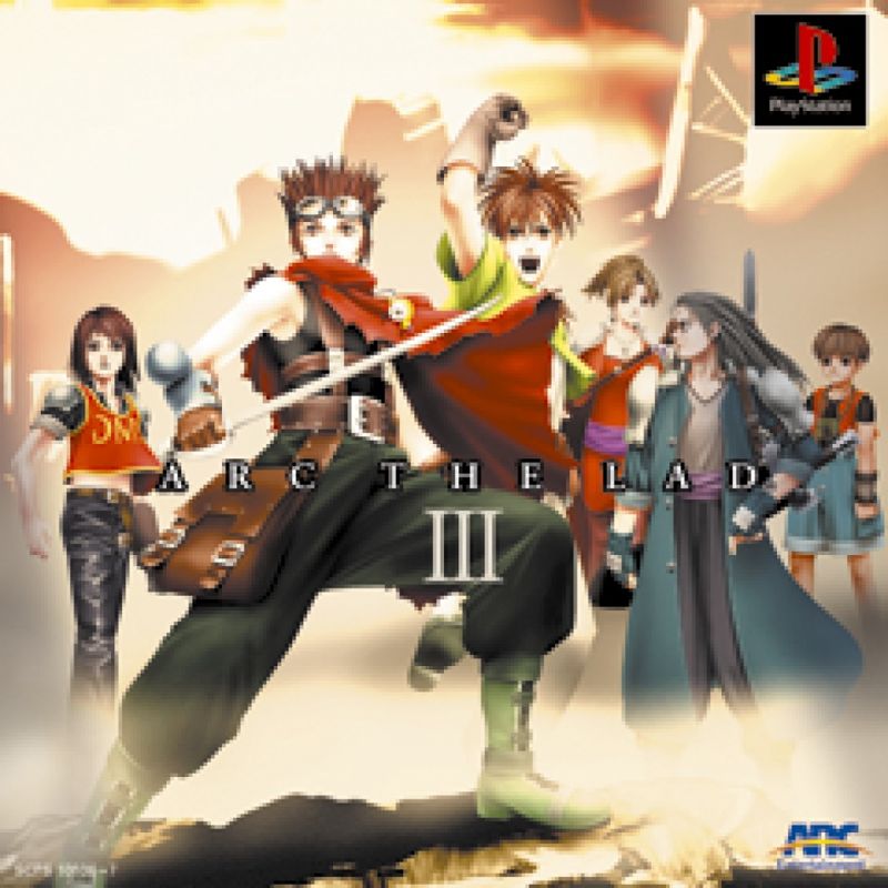 Front Cover for Arc the Lad III (PS Vita and PSP and PlayStation 3) (PSN release): 2nd version