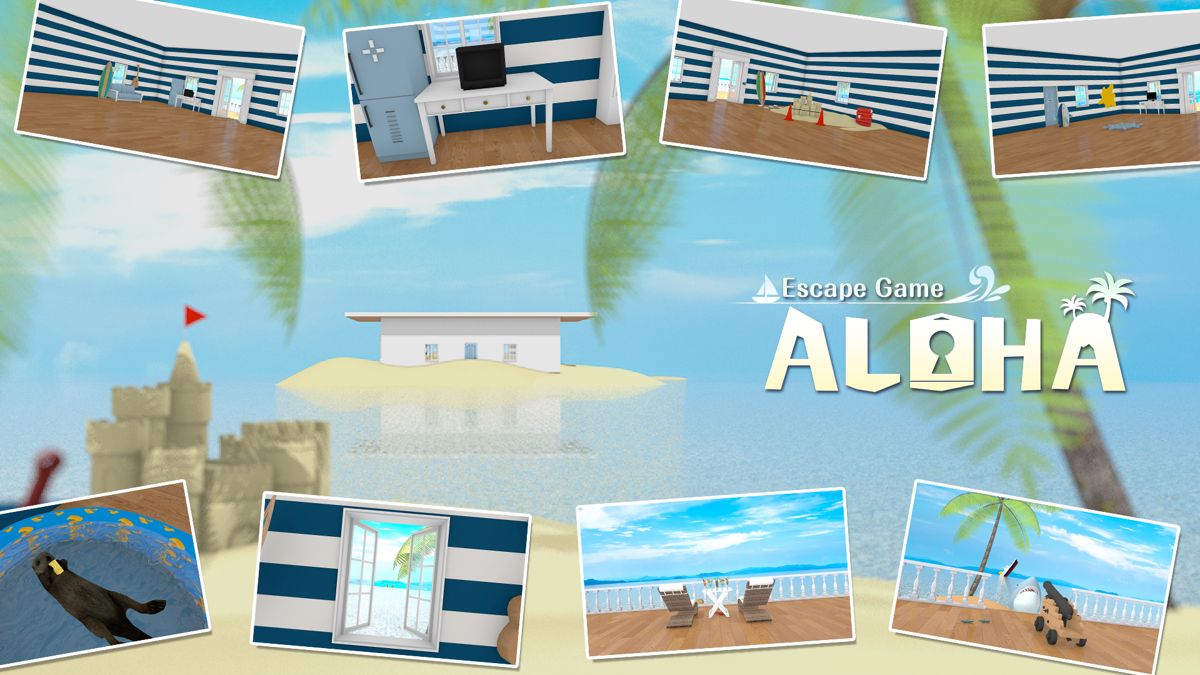 Front Cover for Escape Game: Aloha (Nintendo Switch) (download release): 2nd version