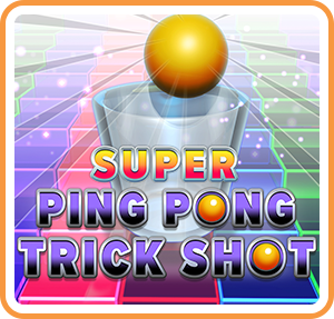 Front Cover for Super Ping Pong Trick Shot (Nintendo Switch) (download release): 1st version