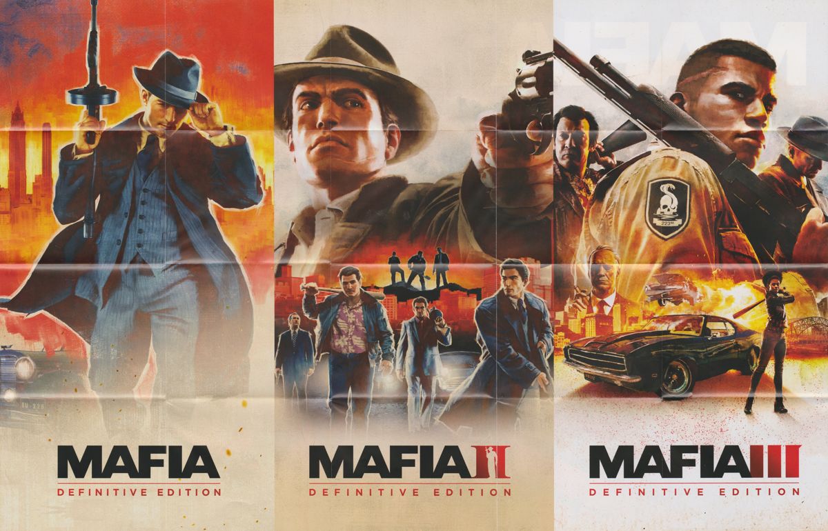 Extras for Mafia Trilogy (PlayStation 4) (Sleeved Digipak): Poster (Side 2)