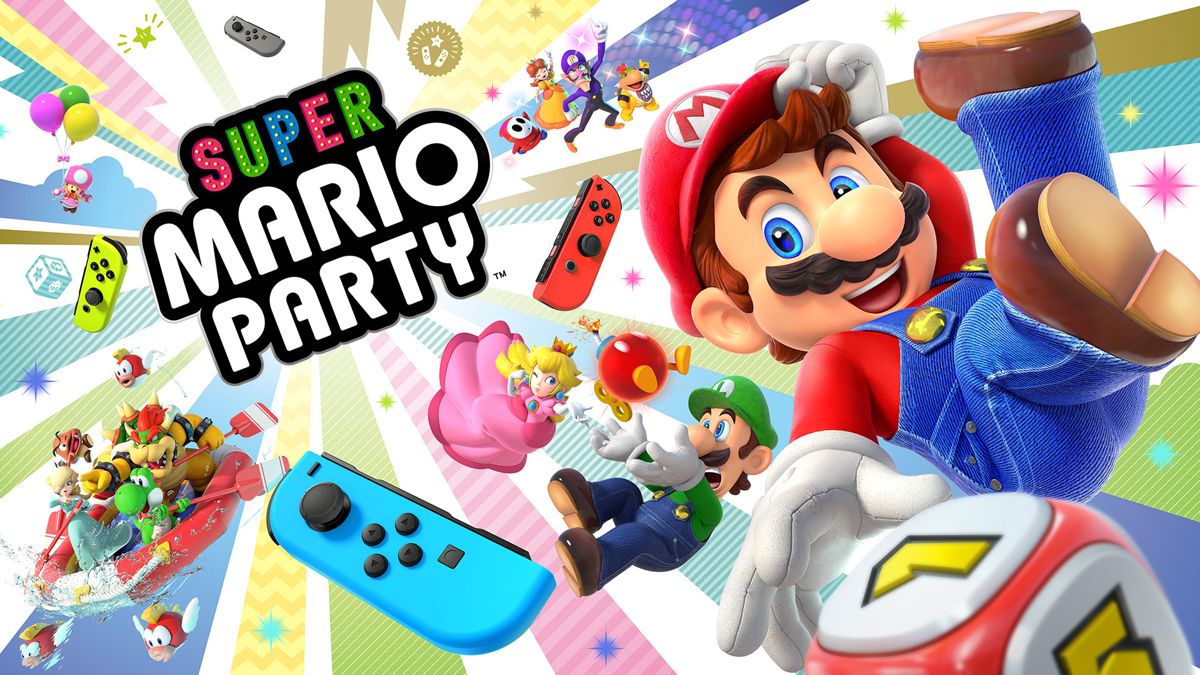 Front Cover for Super Mario Party (Nintendo Switch) (download release): 2nd version