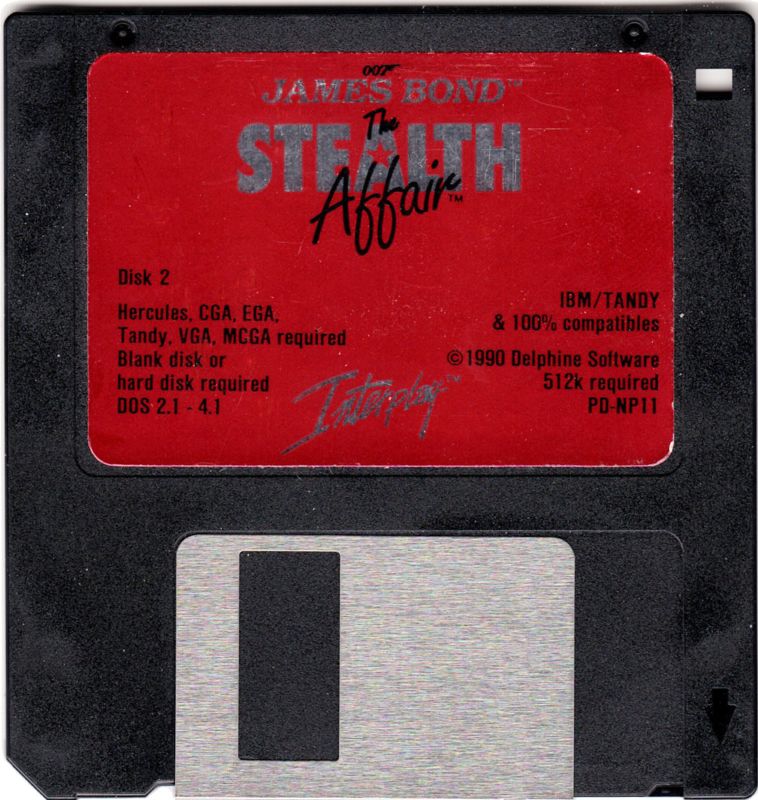 Media for 007: James Bond - The Stealth Affair (DOS) (Alternate 3.5" Disk version): Disk 2