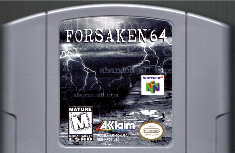 Media for Forsaken 64 (Nintendo 64)