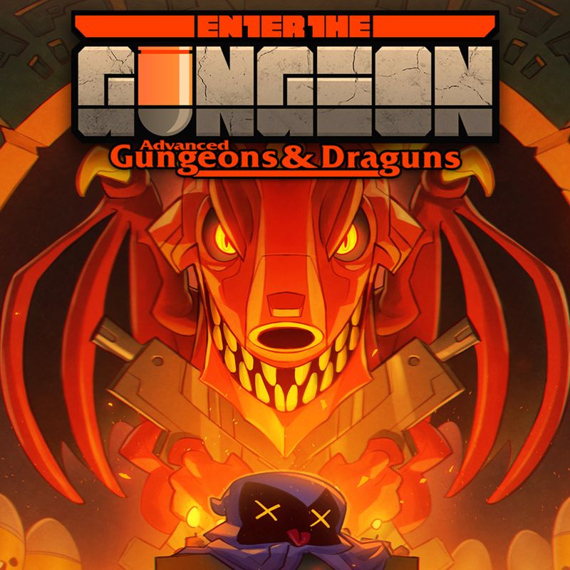 Front Cover for Enter the Gungeon (Nintendo Switch) (download release): Advanced Gungeons & Draguns