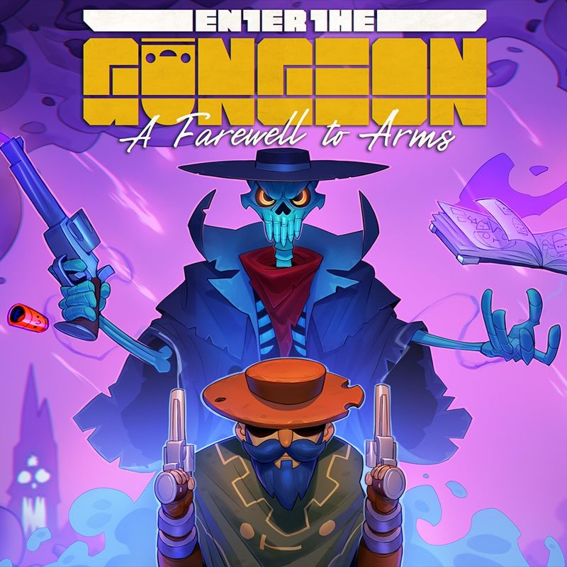 Front Cover for Enter the Gungeon (PlayStation 4): Enter the Gungeon: A Farewell to Arms