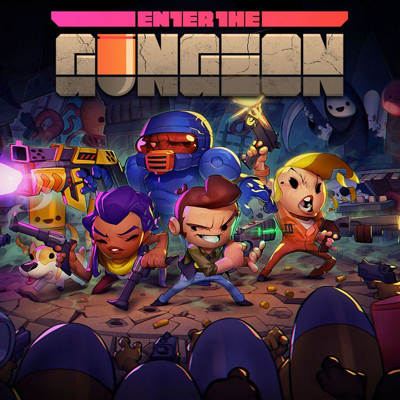 Front Cover for Enter the Gungeon (PlayStation 4) (download release)