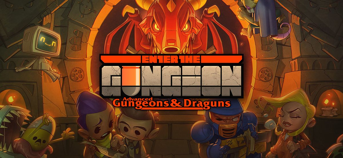 Front Cover for Enter the Gungeon (Linux and Macintosh and Windows) (GOG.com release): Advanced Gungeons & Draguns