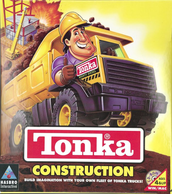 Front Cover for Tonka Construction (Macintosh and Windows 3.x)