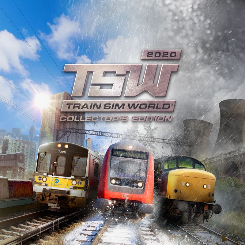 Front Cover for Train Sim World 2020: Collector's Edition (PlayStation 4) (download release)