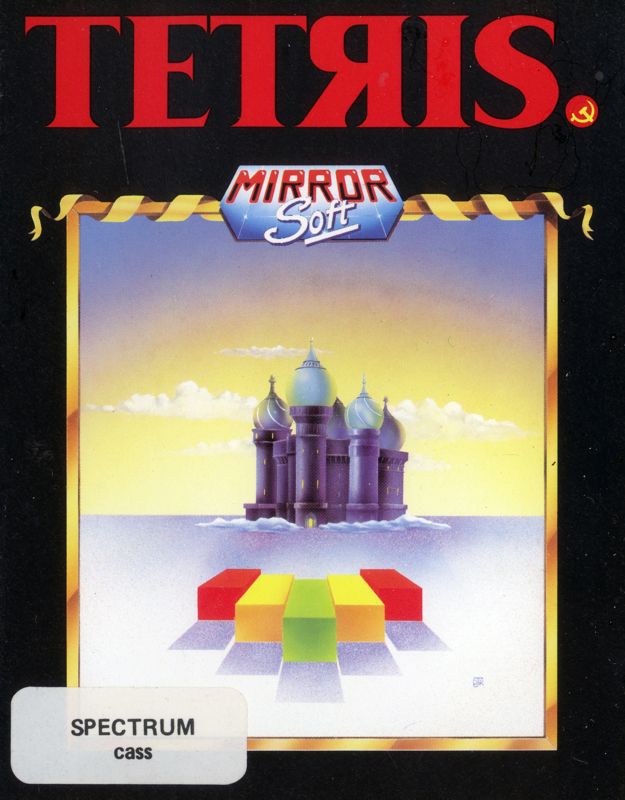 Front Cover for Tetris (ZX Spectrum)