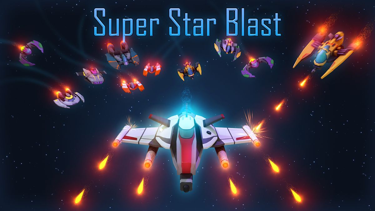 Front Cover for Super Star Blast (Nintendo Switch) (download release): 2nd version