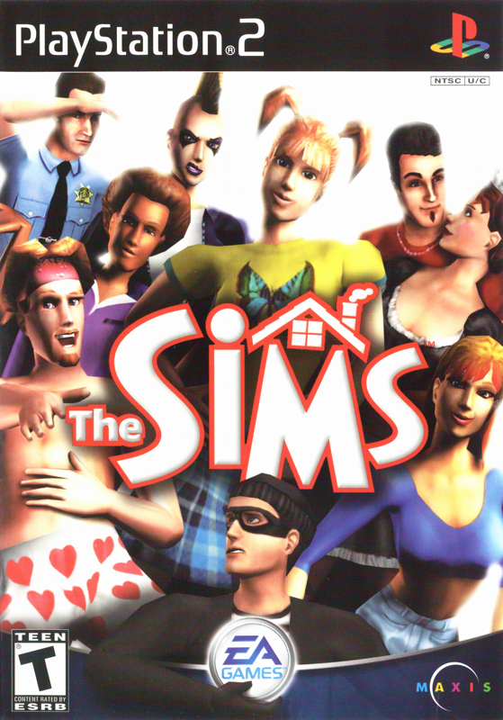 Front Cover for The Sims (PlayStation 2)